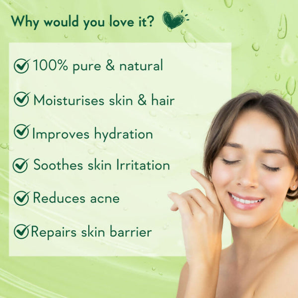 Wishcare Pure Aloe Vera Gel+ Rose Water Combo - Distacart