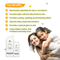 Thumbnail for ShuShu Babies Talc Free Baby Powder with Arrowroot Extracts (under 0-3 Years Baby) - Distacart