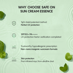 Thumbnail for AHC Safe On Essence Sun Cream With SPF 50+ & PA++++ - Korean skincare - Distacart