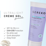 Thumbnail for Sereko Sunscreen SPF 50 PA++++ Creme Gel - Distacart