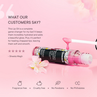 Thumbnail for Quench Illuminating Lip Oil with Cherry Blossom & Pearl Extracts For Shiny Hydrated Lips