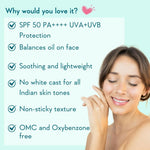 Thumbnail for Wishcare 5% Niacinamide Oil Balance Fluid Sunscreen | SPF50 - Distacart