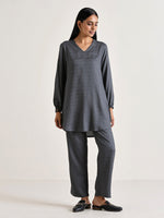 Thumbnail for trueBrowns Grey Short Co-Ord Set - Distacart