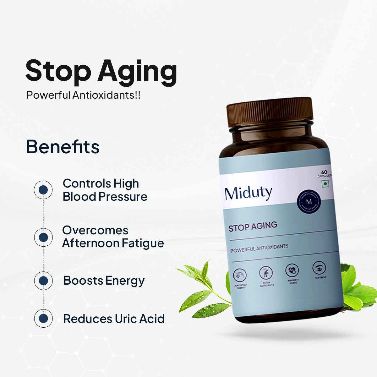 Miduty by Palak Notes Stop Aging Capsules - Distacart