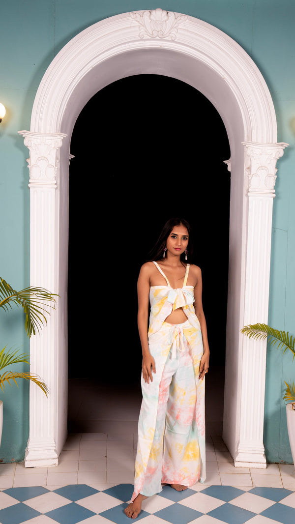 Noroke Toop Modal Orange Magic Pants With Top - Distacart