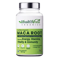 Thumbnail for Health Veda Organics Maca Root Capsules - Distacart