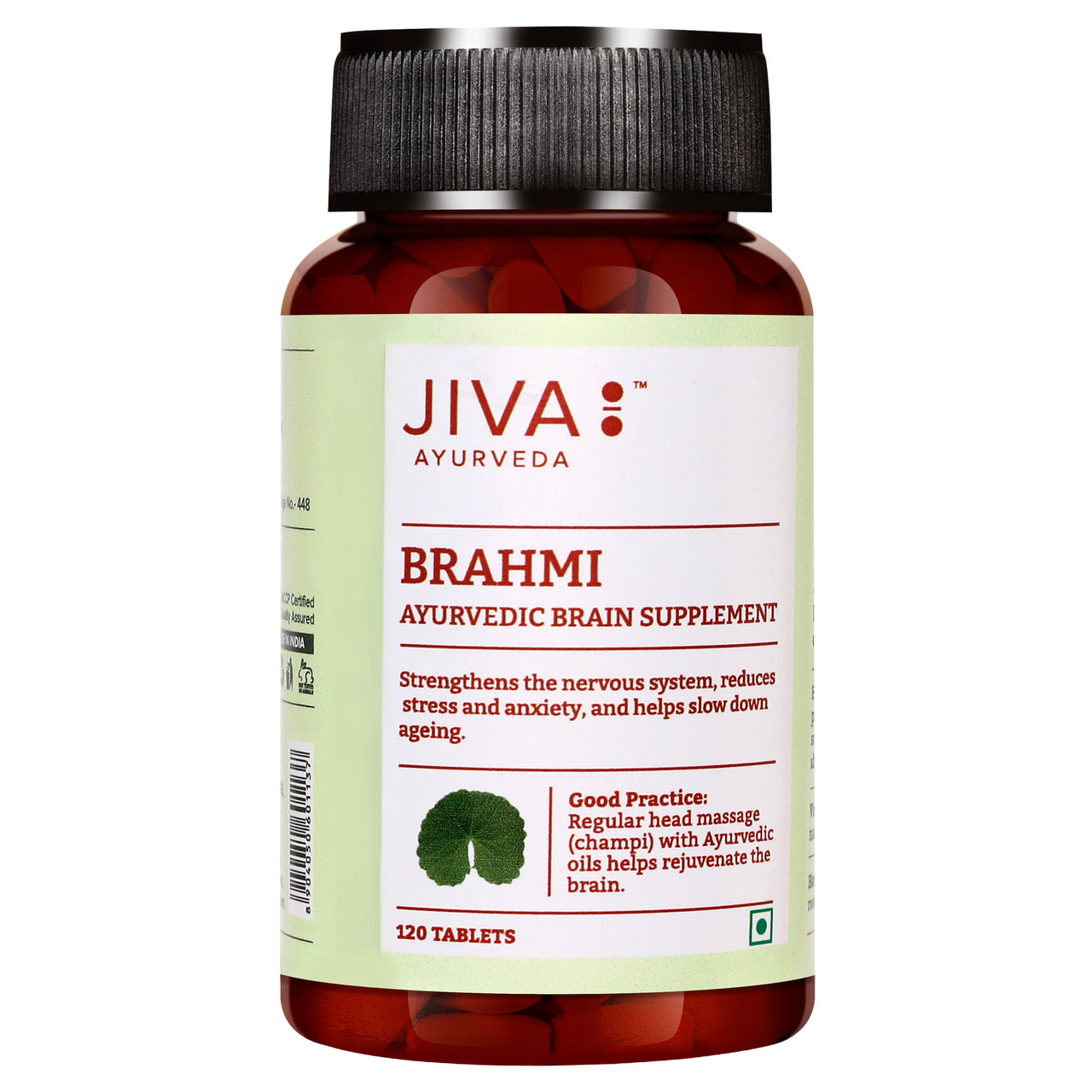 Jiva Ayurveda Brahmi Tablets - Distacart