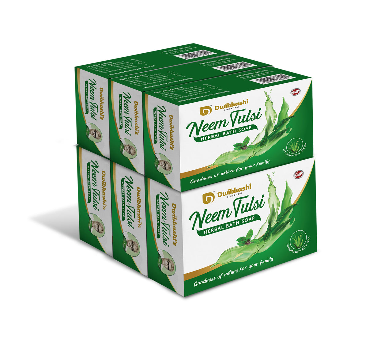 Dwibhashi Neem Tulsi Soap - Distacart