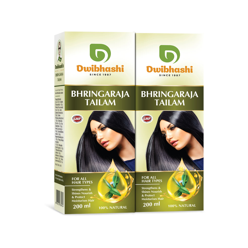 Dwibhashi Bhringaraja Tailam - Distacart