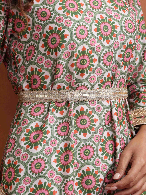 trueBrowns Light Gold Embellished Belt - Distacart