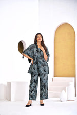 Thumbnail for BulBul Hetal Black Co-Ord Set