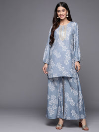 Thumbnail for Ahalyaa Women Embroidered Floral Printed Co-ords - Distacart