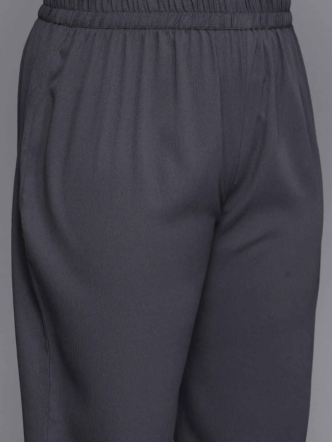 Sztori Plus Size V Neck A Line Kurta With Trouser - Distacart