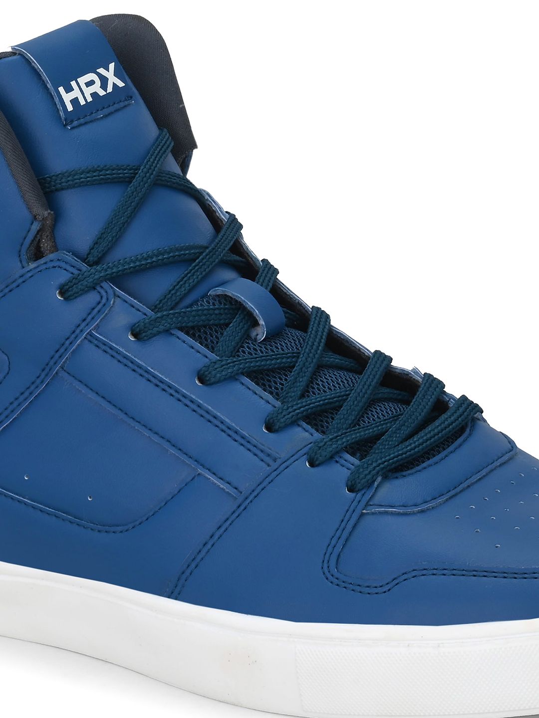 HRX by Hrithik Roshan Men Teal Green Textured Round Toe Sneakers