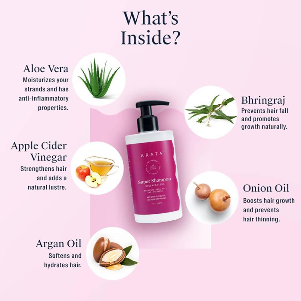 Arata Super Shampoo Regenerating