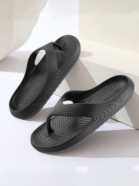 Thumbnail for Red Tape Men Textured Thong Flip-Flops