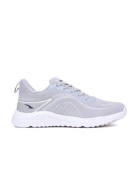 Thumbnail for ASIAN Men Grey Woven Design Sneakers