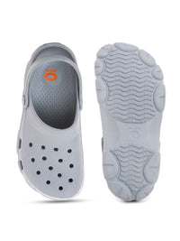 Thumbnail for Khadims Men Grey Clogs Sandals