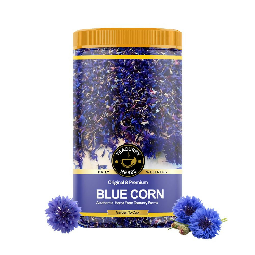 Teacurry Organic Blue Cornflower Petals - Distacart