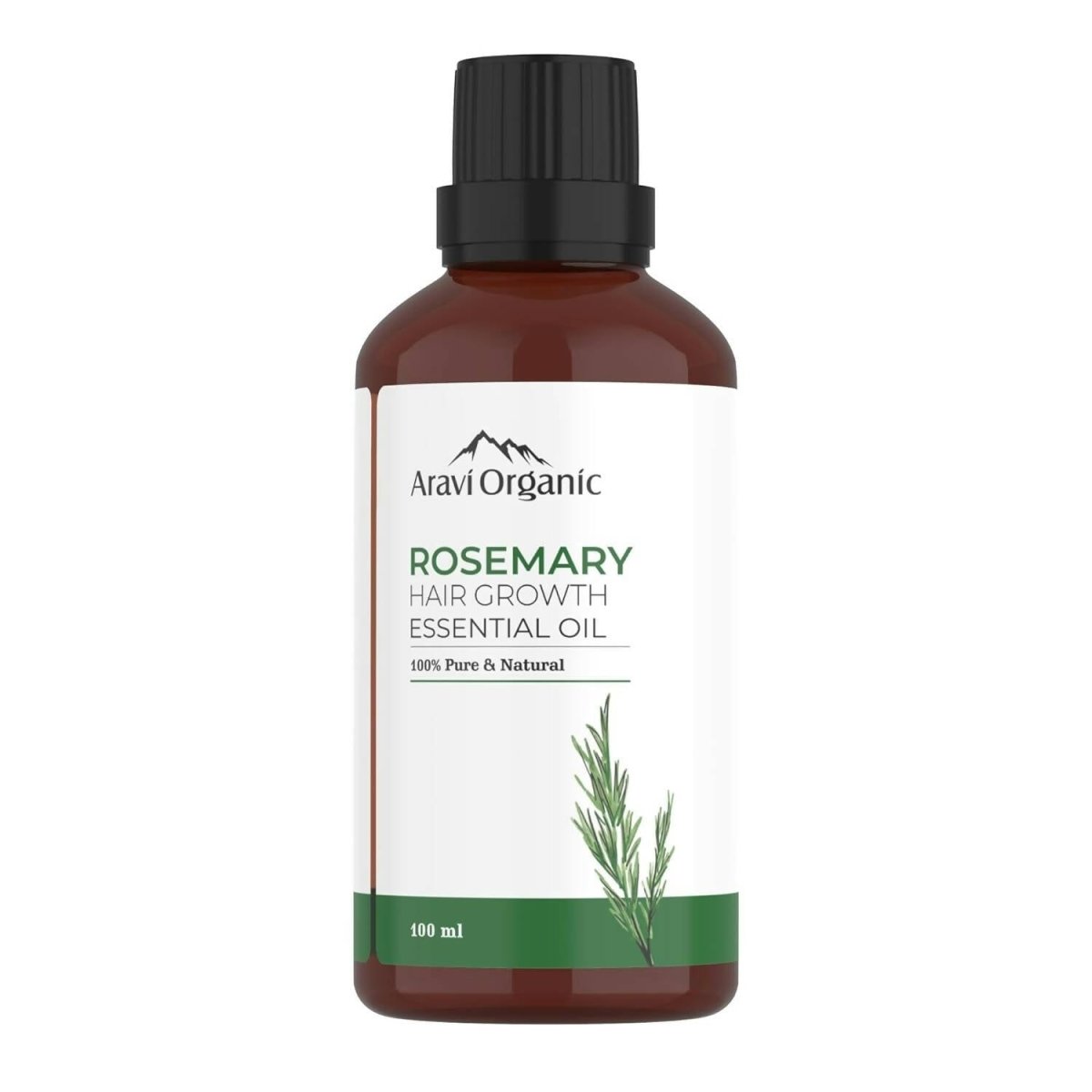 Aravi Organic Rosemary Hair Growth Essential Oil - Distacart