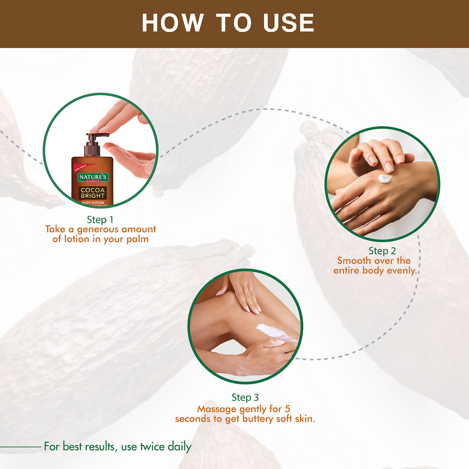 Nature's Essence Cocoa Bright Body Lotion - Distacart