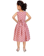 Thumbnail for Asmaani Kids Party Wear Stylish Dresses, Perfect for Parties, Functions & Vacations - Peach