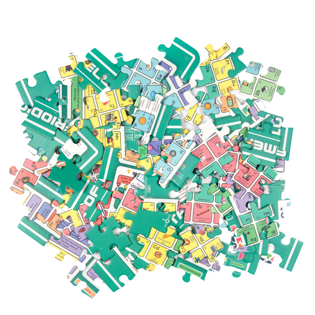 108 Pcs Periodic Table Jigsaw Puzzle 9