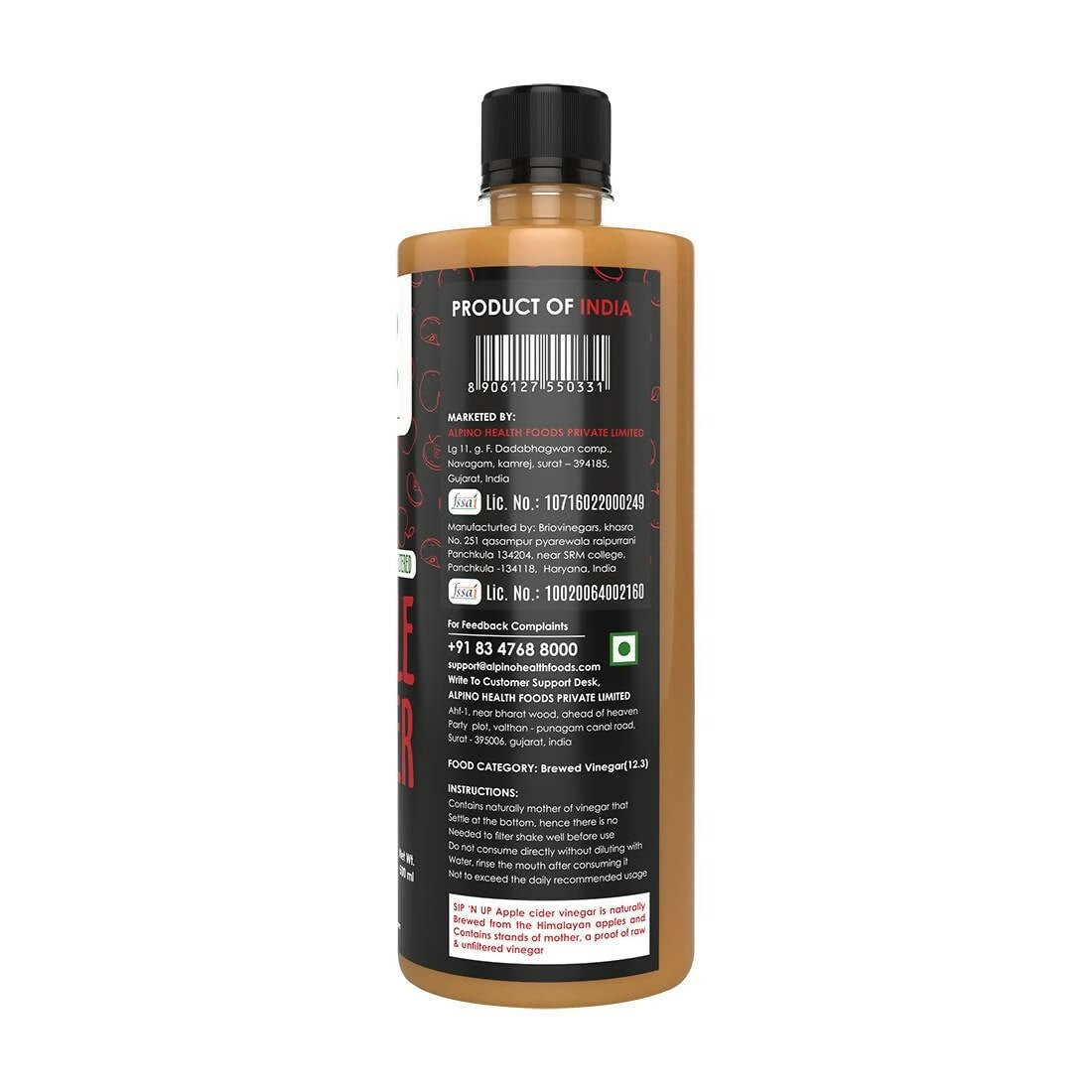 Alpino Organic Apple Cider Vinegar - Distacart