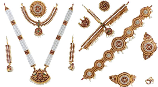 Elite Trading Bharatnatyam/Bridal jewelry set for women