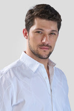 Thumbnail for Xkind White Embroidery Full Sleeve Shirt