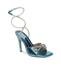 Thumbnail for ELLE Embellished Stiletto Heel Gladiators