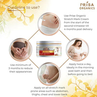 Thumbnail for Prisa Organics Stretch Mark Removal Cream To Reduce Stretch Marks, Scars, Spots, Discolouration