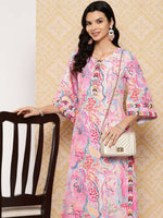Thumbnail for Ahalyaa Women's Traditional wear Kurta Set - Multi - Distacart