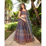 Thumbnail for Lehenga Mart Glamorous Designer Lehenga Choli for Bridal and Bridesmaids Wedding Wear Choli - Distacart