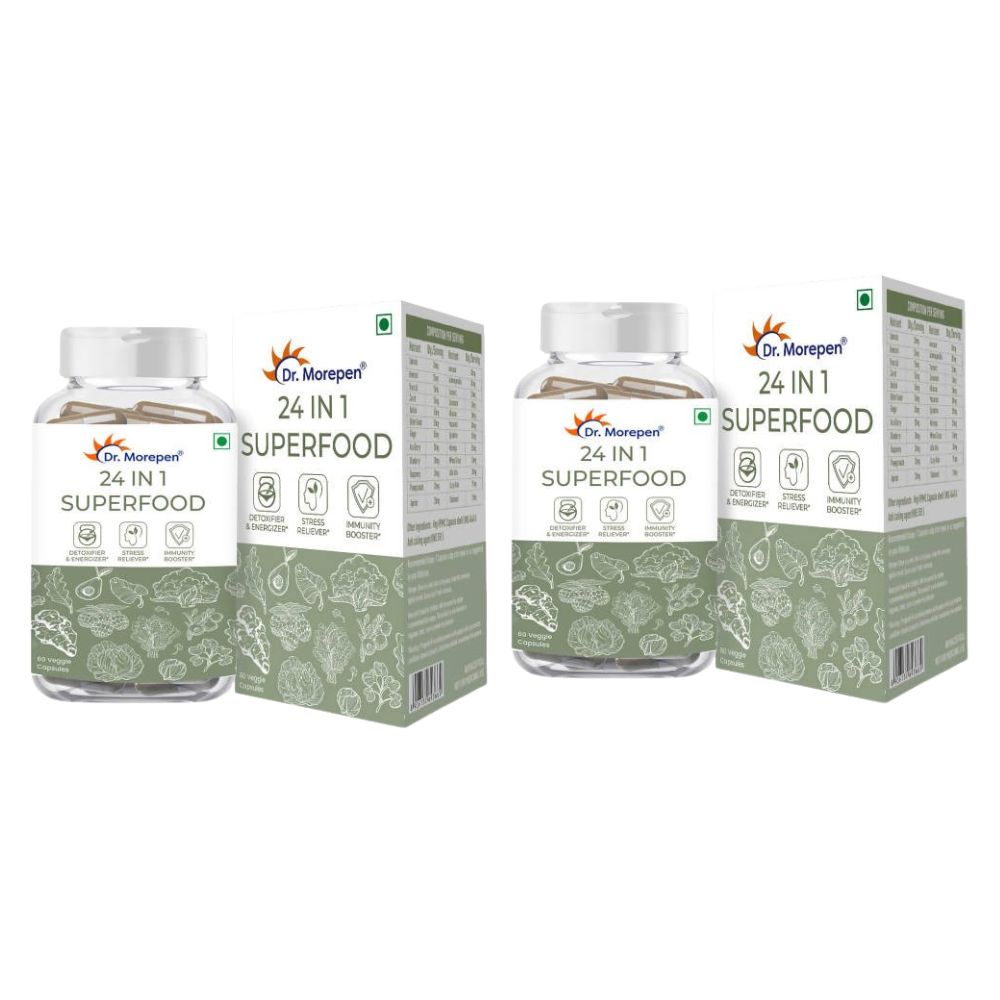 Dr. Morepen 24 In 1 Superfood Capsules - Distacart