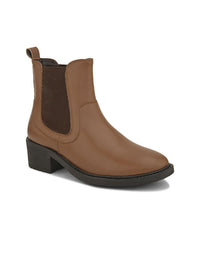 Thumbnail for Roadster The Lifestyle Co Block-Heeled Chelsea Boots