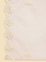 Thumbnail for Soch Ethnic Motifs Embroidered Regular Chanderi Silk Kurta with Trousers & Dupatta - Distacart