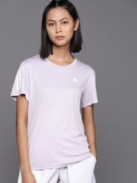 Thumbnail for Adidas Solid Aeroready Technology Running T-shirt - Distacart