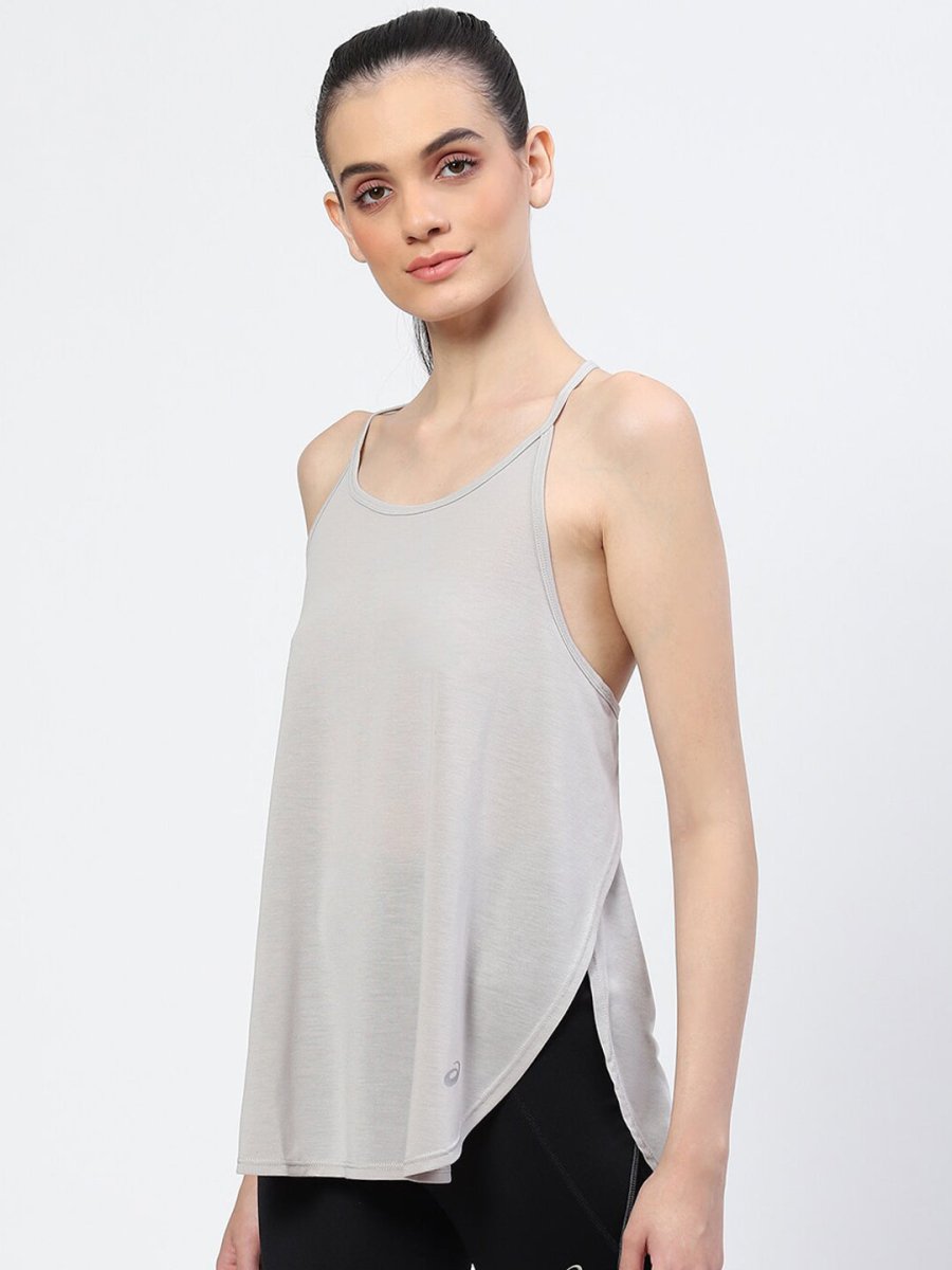 ASICS Women Slit Sleeveless Tshirt - Distacart