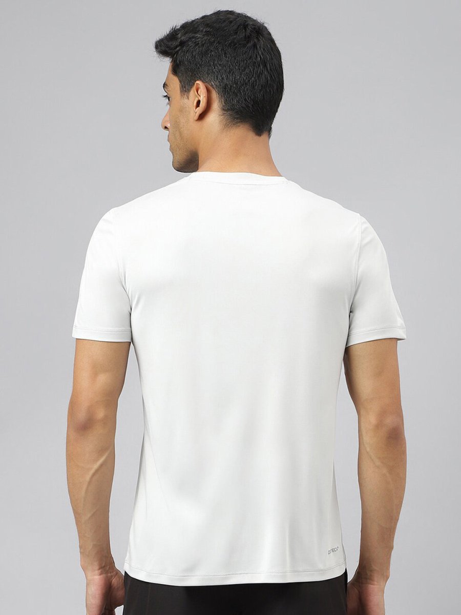 Alcis Men Anti-Static Soft-Touch Slim-Fit Sports for All Round Neck T-Shirt - Distacart