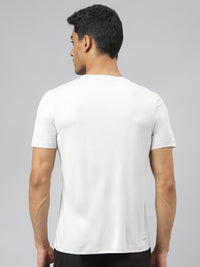 Thumbnail for Alcis Men Anti-Static Soft-Touch Slim-Fit Sports for All Round Neck T-Shirt - Distacart