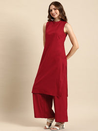 Thumbnail for Anouk Pure Cotton Kurta with Palazzos - Distacart