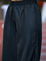 Thumbnail for Vishudh Green Round Neck Embellished Straight Kurta & Palazzos With Dupatta - Distacart