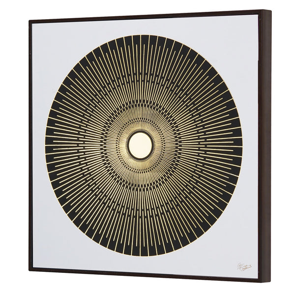 Tehzeeb Creations Golden Embossed Wall Painting