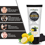 Thumbnail for LA Organo Blackhead Remover Activated Charcoal Peel Off Mask - Distacart