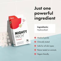 Thumbnail for Mighty Patch Mighty Hero Cosmetics Patches Hydrocolloid Acne Absorbing Spot Dot