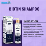Thumbnail for Healthvit Biotin Hair Growth Shampoo - Distacart