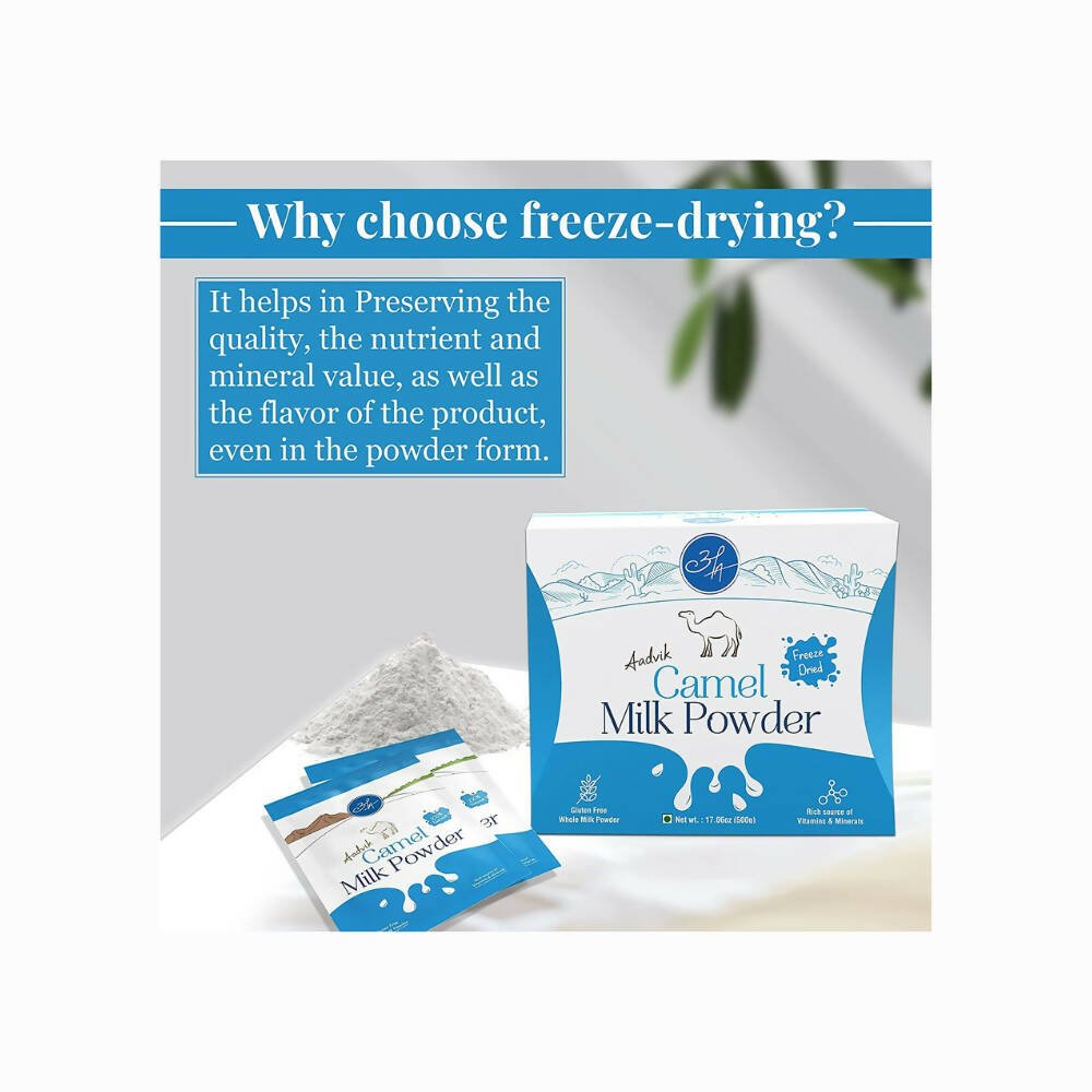 Aadvik Camel Milk Powder Freeze-Dried Sachets - Distacart