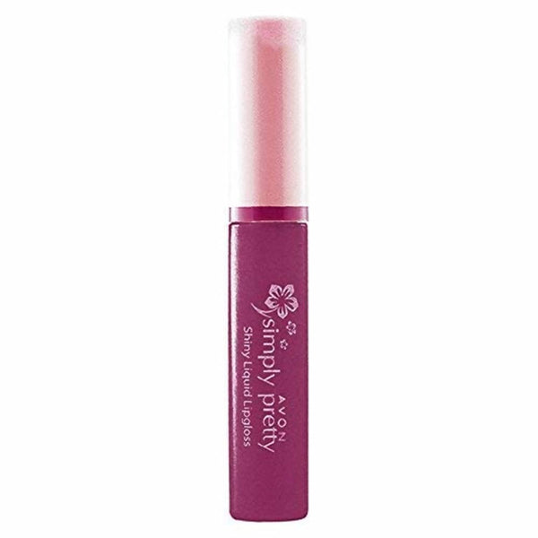 Avon Simply Pretty Shiny Liquid Lipgloss - Amethyst Glitter - Distacart