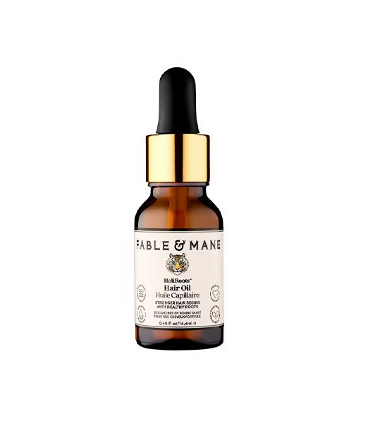 Fable & Mane HoliRoots Oil To Strengthen Roots and Thicken Hair